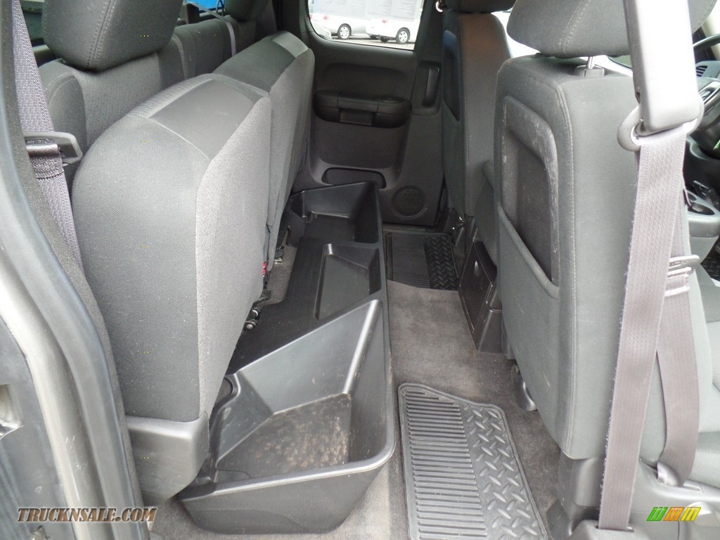 2013 Silverado 1500 LT Extended Cab 4x4 - Graystone Metallic / Ebony photo #44