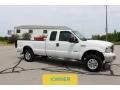 Ford F250 Super Duty XLT SuperCab 4x4 Oxford White Clearcoat photo #2