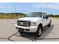 Ford F250 Super Duty XLT SuperCab 4x4 Oxford White Clearcoat photo #9