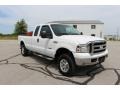 Ford F250 Super Duty XLT SuperCab 4x4 Oxford White Clearcoat photo #10
