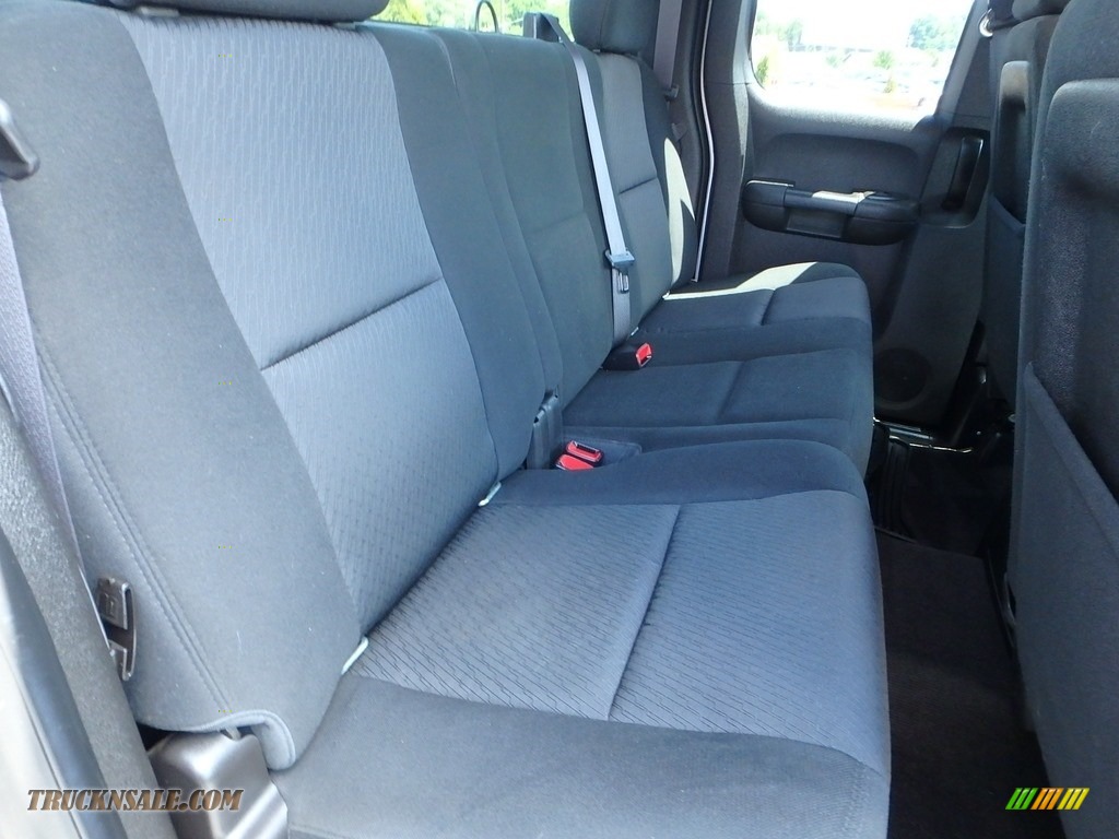 2012 Silverado 1500 LT Extended Cab 4x4 - Silver Ice Metallic / Ebony photo #17