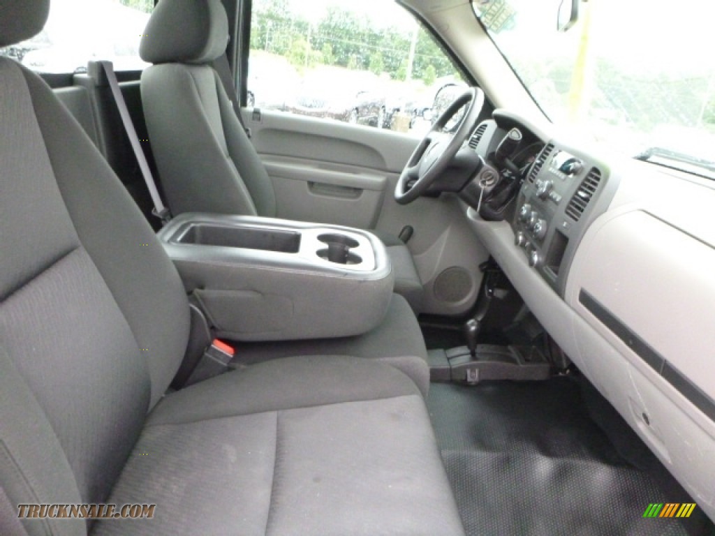 2012 Sierra 1500 Regular Cab 4x4 - Quicksilver Metallic / Dark Titanium photo #12