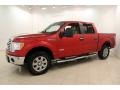 Ford F150 XLT SuperCrew 4x4 Red Candy Metallic photo #3