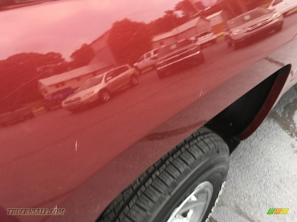 2014 Silverado 1500 WT Regular Cab - Deep Ruby Metallic / Jet Black/Dark Ash photo #22