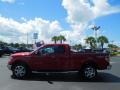 Ford F150 XL SuperCab 4x4 Red Candy Metallic photo #2