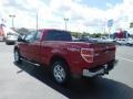 Ford F150 XL SuperCab 4x4 Red Candy Metallic photo #3