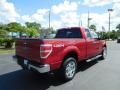 Ford F150 XL SuperCab 4x4 Red Candy Metallic photo #8