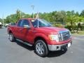 Ford F150 XL SuperCab 4x4 Red Candy Metallic photo #10