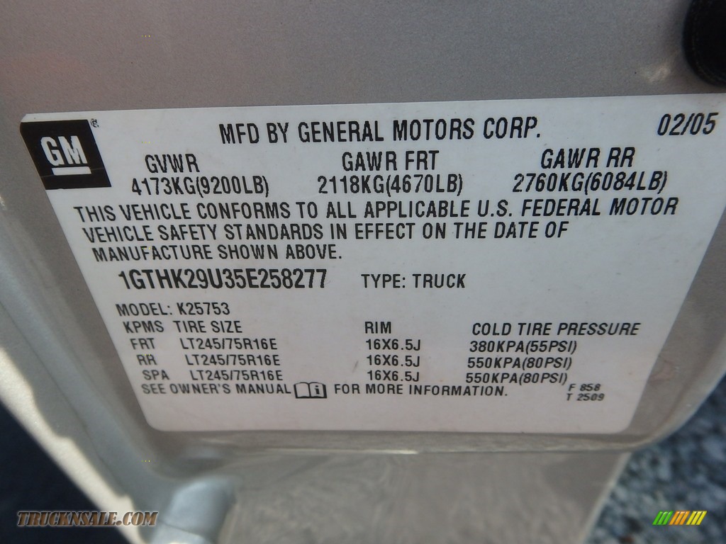 2005 Sierra 2500HD SLE Extended Cab 4x4 - Silver Birch Metallic / Dark Pewter photo #14