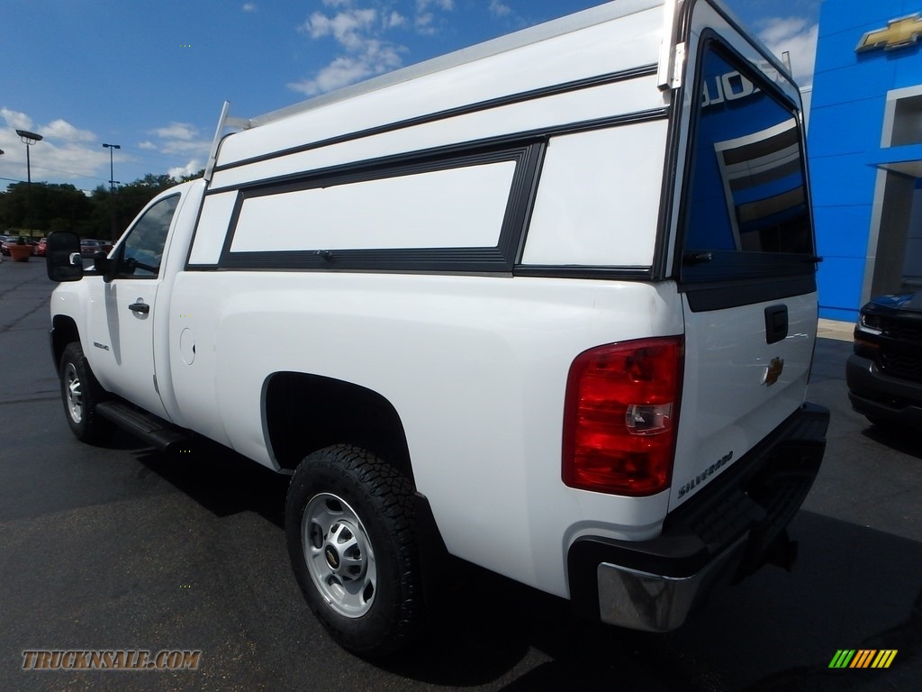 2013 Silverado 2500HD Work Truck Regular Cab - Summit White / Dark Titanium photo #6