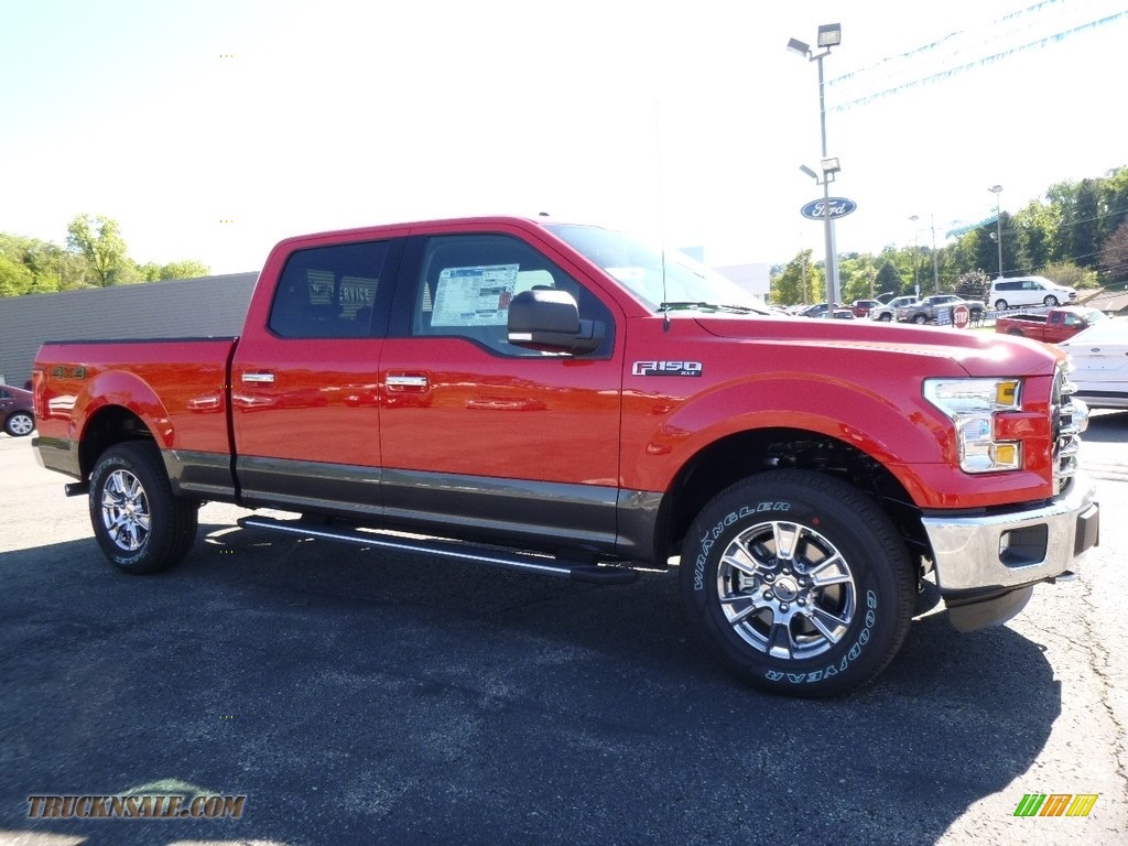 Race Red / Medium Earth Gray Ford F150 King Ranch SuperCrew 4x4