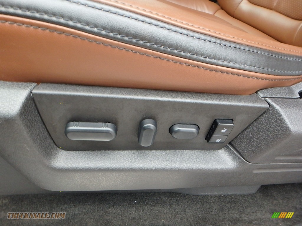 2013 F150 Platinum SuperCrew 4x4 - Oxford White / Platinum Unique Pecan Leather photo #19