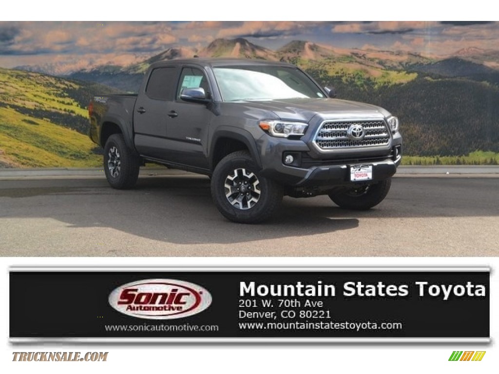 2017 Tacoma TRD Off Road Double Cab 4x4 - Magnetic Gray Metallic / TRD Graphite photo #1