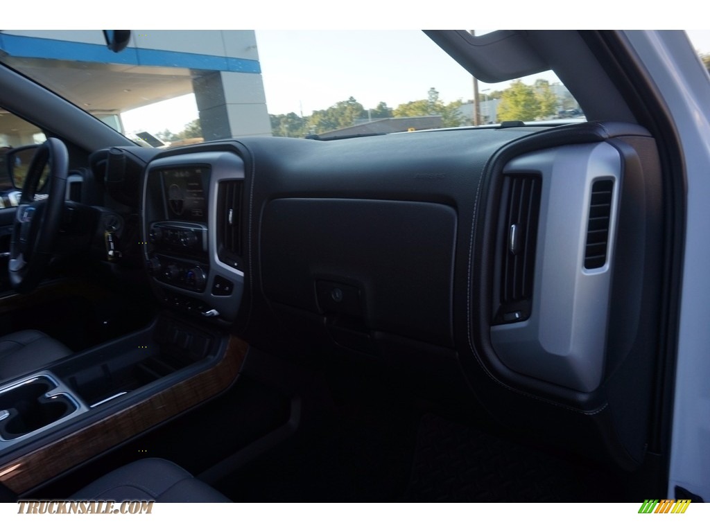 2014 Sierra 1500 SLT Double Cab 4x4 - Summit White / Jet Black photo #17