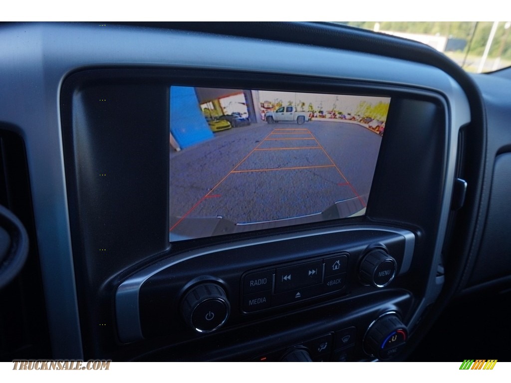 2014 Sierra 1500 SLT Double Cab 4x4 - Summit White / Jet Black photo #21