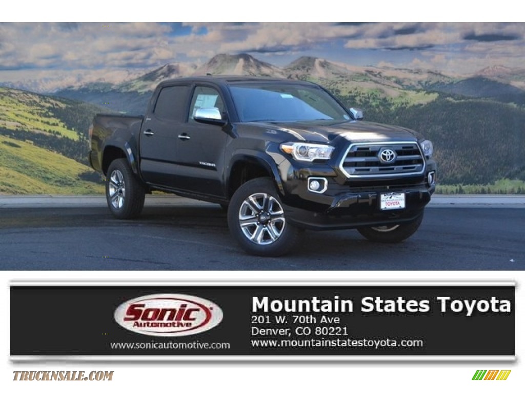 2017 Toyota Tacoma Limited Double Cab 4x4 in Black ...
