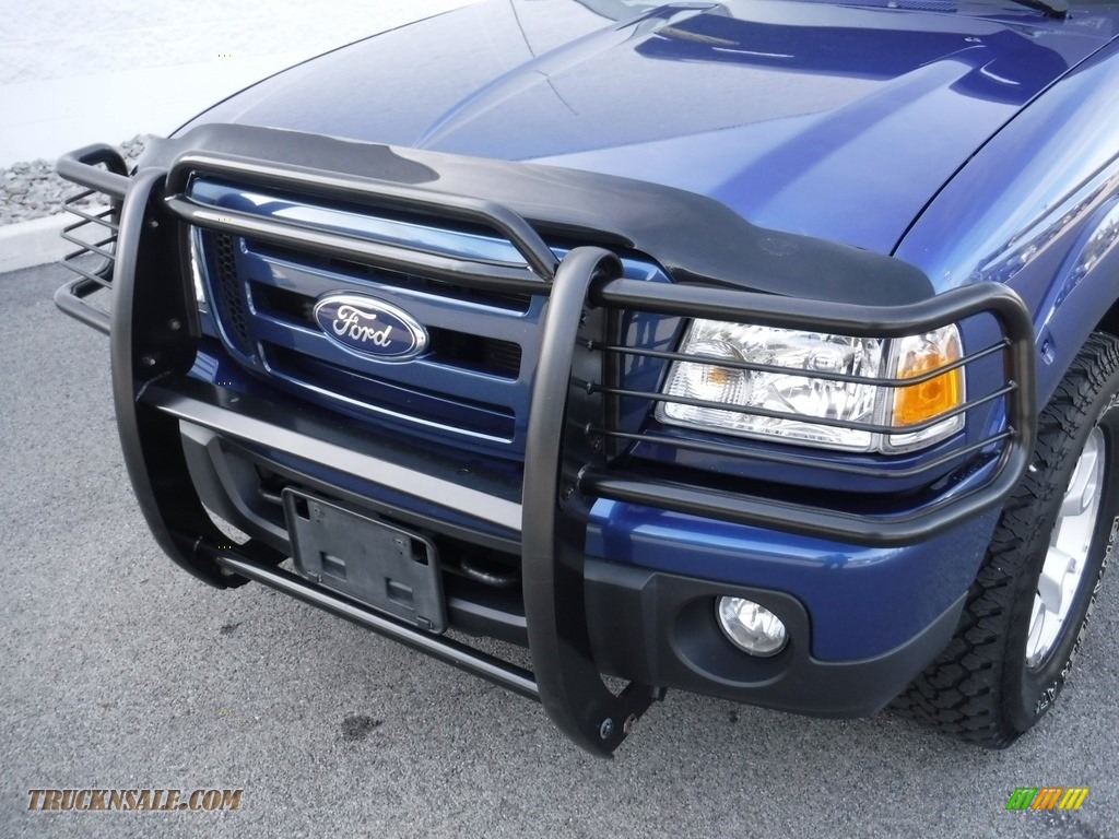 2011 Ranger Sport SuperCab 4x4 - Vista Blue Metallic / Medium Dark Flint photo #9
