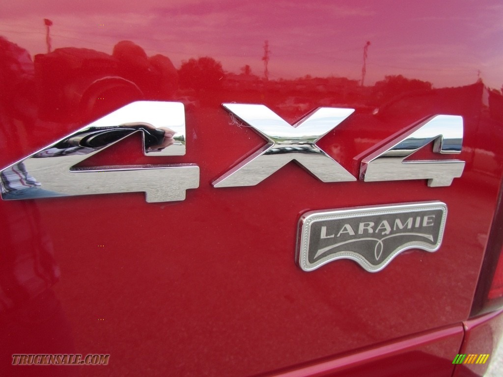 2008 Ram 2500 Laramie Mega Cab 4x4 - Inferno Red Crystal Pearl / Medium Slate Gray photo #15