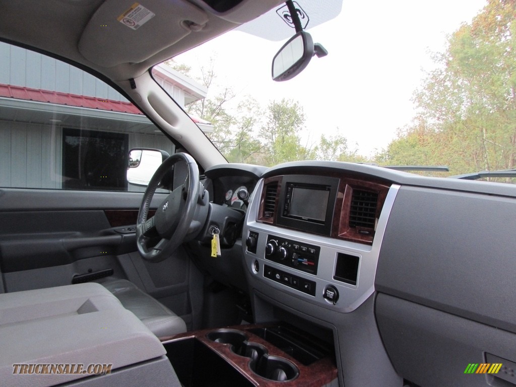 2008 Ram 2500 Laramie Mega Cab 4x4 - Inferno Red Crystal Pearl / Medium Slate Gray photo #26