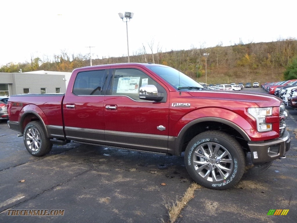 2017 F150 King Ranch SuperCrew 4x4 - Ruby Red / King Ranch Java photo #1