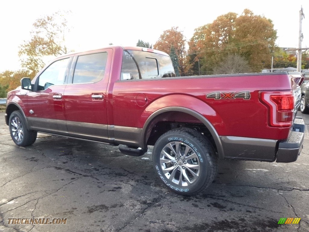 2017 F150 King Ranch SuperCrew 4x4 - Ruby Red / King Ranch Java photo #3