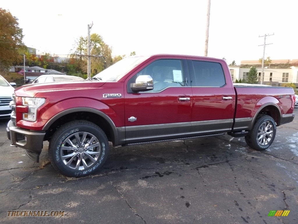 2017 F150 King Ranch SuperCrew 4x4 - Ruby Red / King Ranch Java photo #4