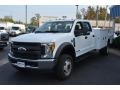 Ford F450 Super Duty XL Crew Cab Chassis Oxford White photo #10