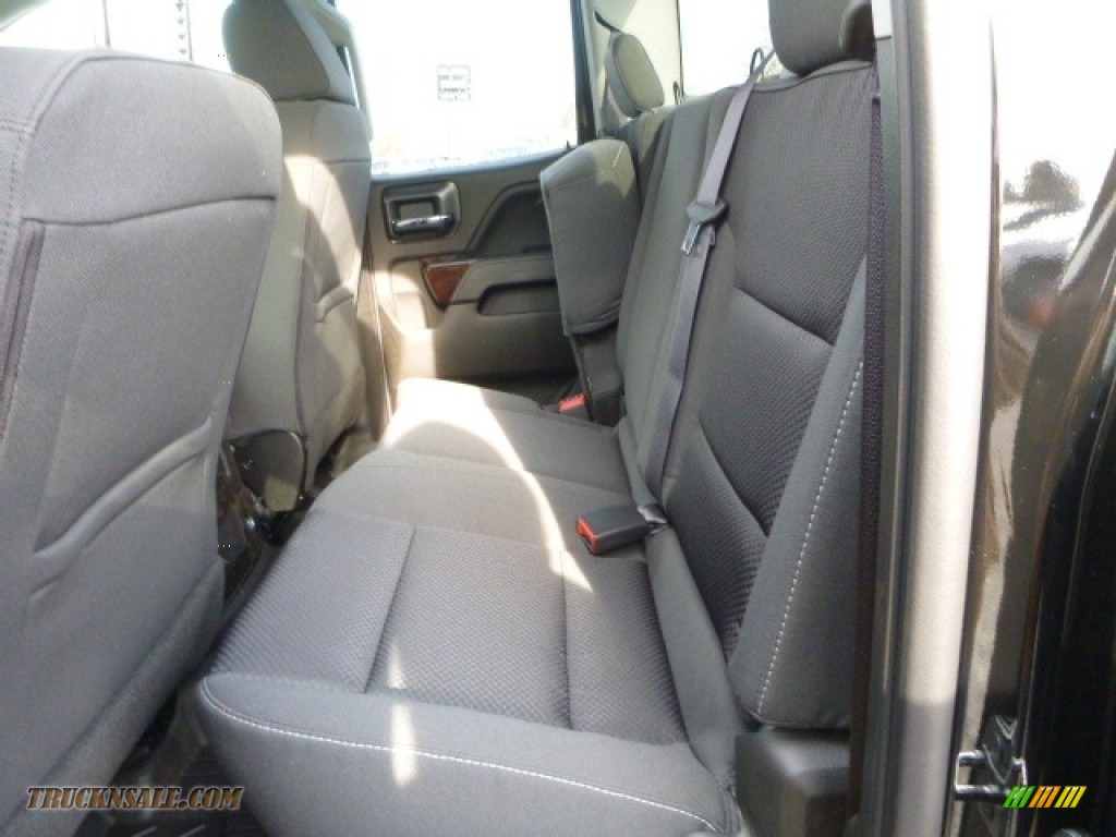2017 Sierra 2500HD SLE Double Cab 4x4 - Onyx Black / Jet Black photo #5