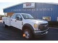 Ford F450 Super Duty XL Crew Cab Chassis Oxford White photo #1
