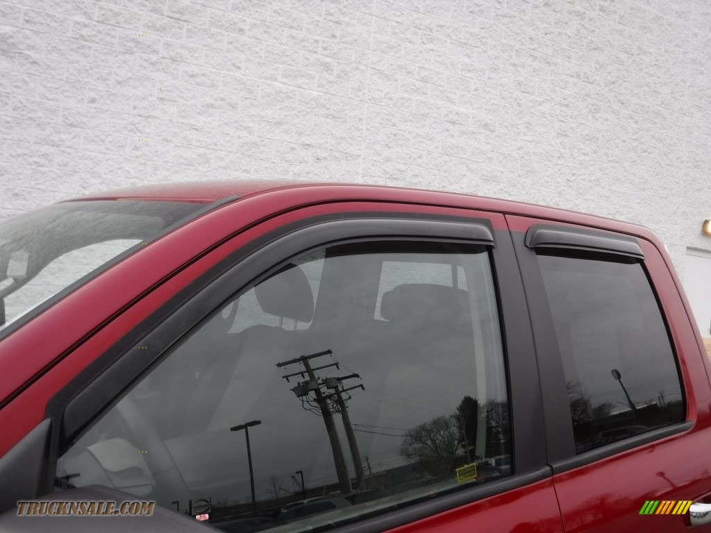 2010 Ram 1500 SLT Quad Cab 4x4 - Inferno Red Crystal Pearl / Dark Slate/Medium Graystone photo #5