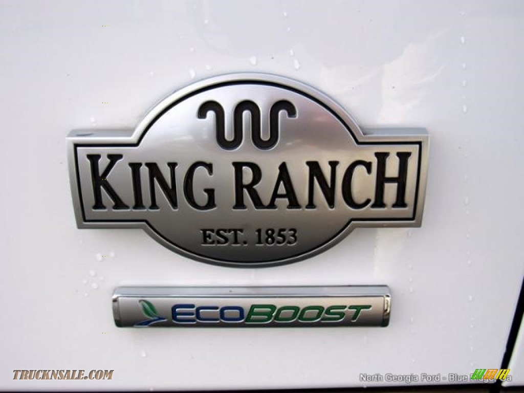 2015 F150 King Ranch SuperCrew 4x4 - White Platinum Tricoat / King Ranch Java/Mesa photo #44