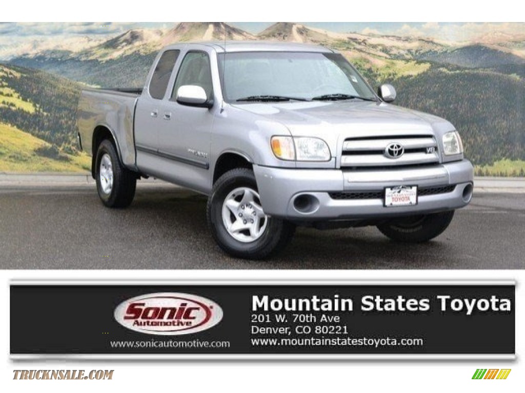 Silver Sky Metallic / Gray Toyota Tundra SR5 Access Cab