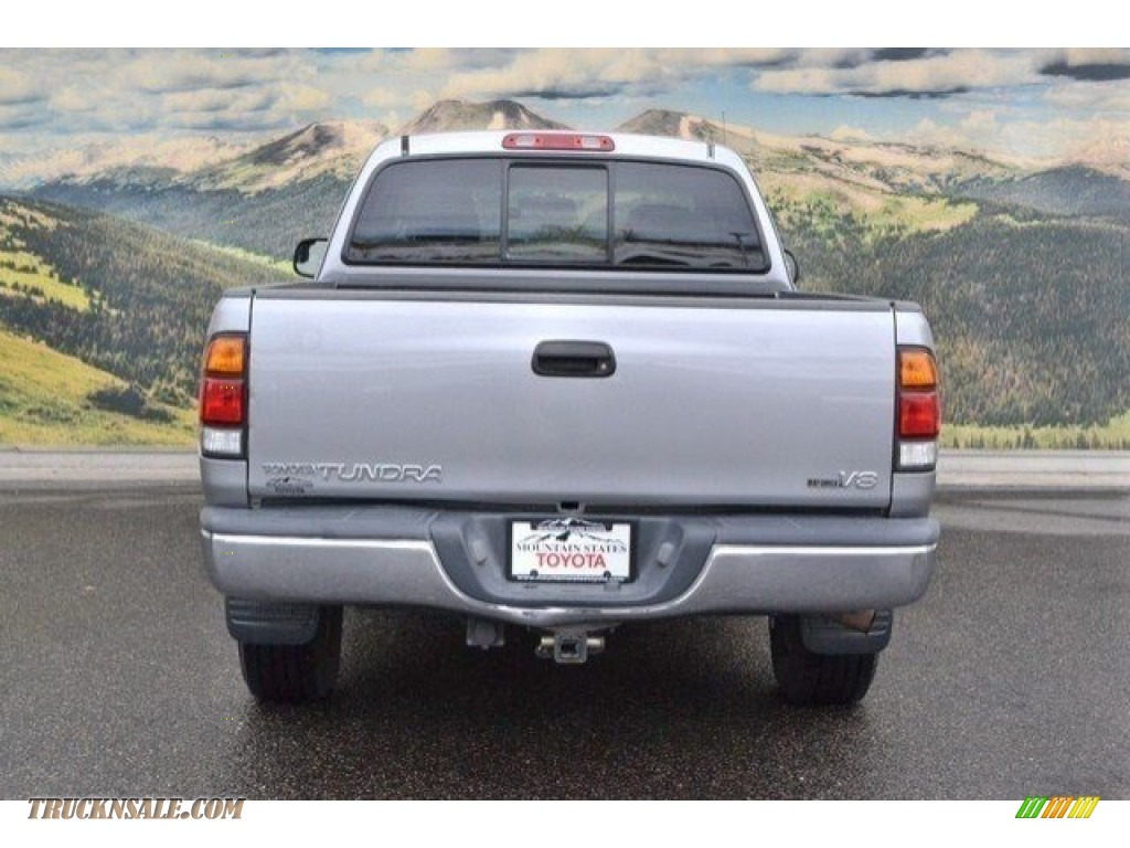 2003 Tundra SR5 Access Cab - Silver Sky Metallic / Gray photo #9