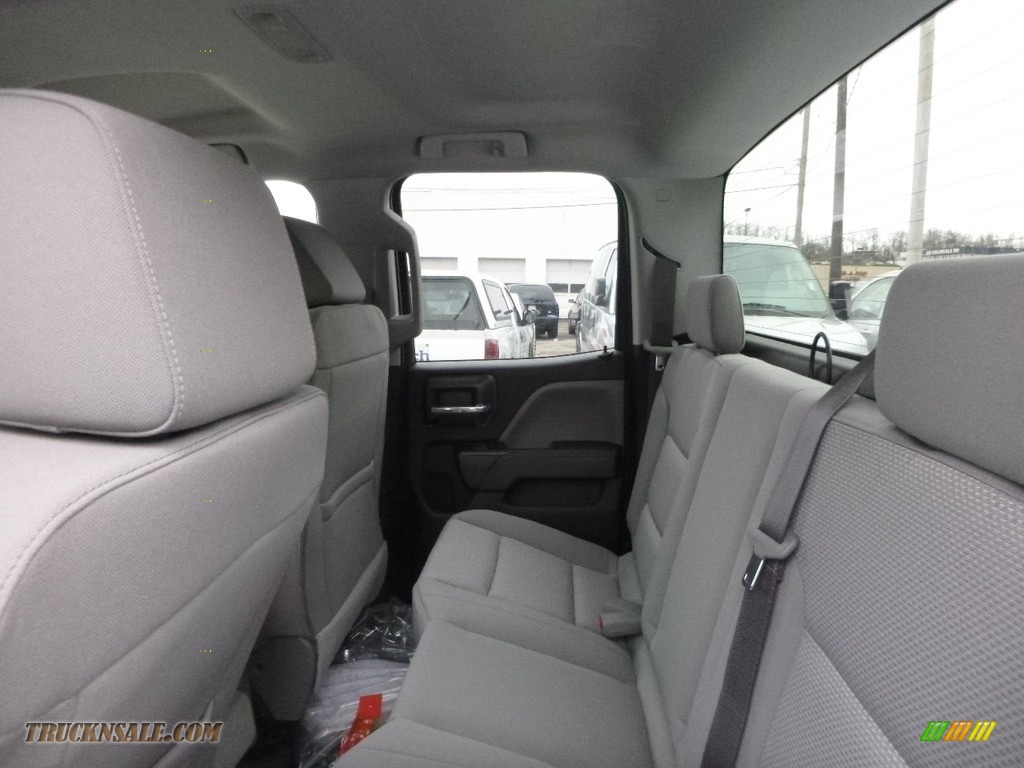 2017 Silverado 1500 Custom Double Cab 4x4 - Summit White / Dark Ash/Jet Black photo #12