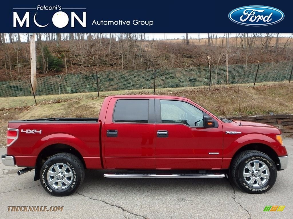 Race Red / Steel Grey Ford F150 XLT SuperCrew 4x4