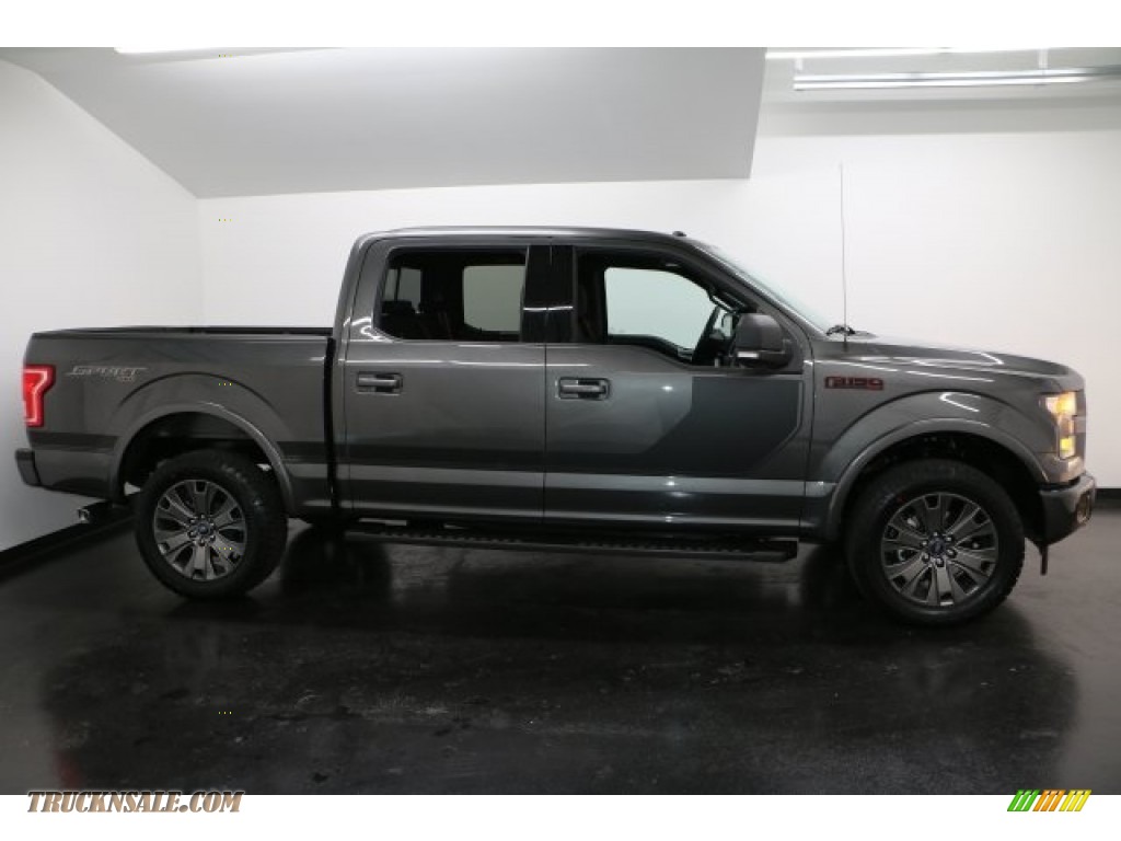 2017 F150 XLT SuperCrew 4x4 - Magnetic / Black Special Edition Package photo #1