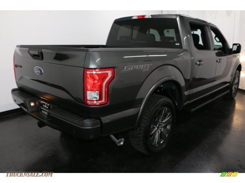 2017 F150 XLT SuperCrew 4x4 - Magnetic / Black Special Edition Package photo #9