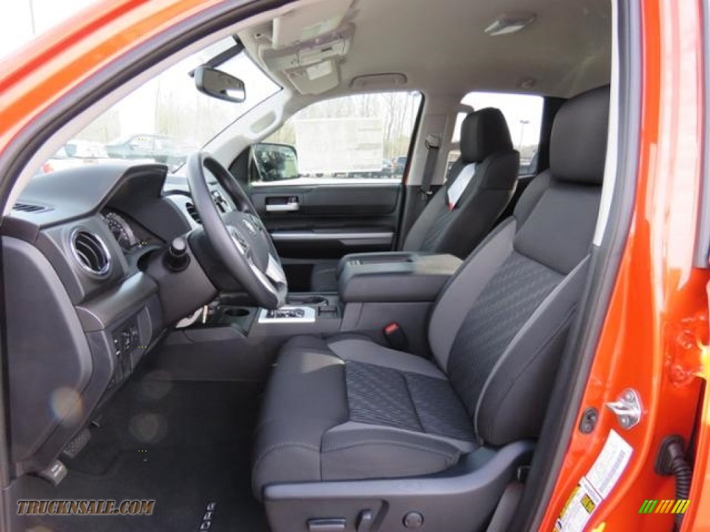2017 Tundra SR5 Double Cab - Inferno Orange / Graphite photo #8