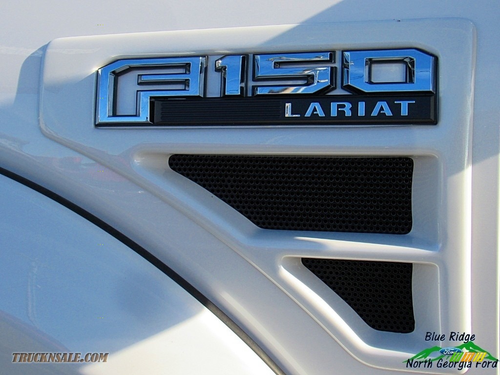 2017 F150 Tuscany FTX Edition Lariat SuperCrew 4x4 - White Platinum / Black photo #40