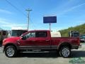 Ford F350 Super Duty Lariat Crew Cab 4x4 Ruby Red photo #2