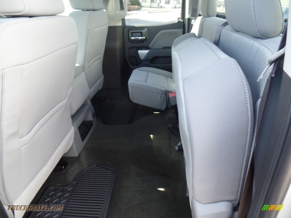 2017 Silverado 1500 LT Double Cab 4x4 - Silver Ice Metallic / Dark Ash/Jet Black photo #48
