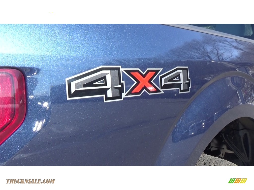 2017 F150 XL Regular Cab 4x4 - Blue Jeans / Earth Gray photo #9