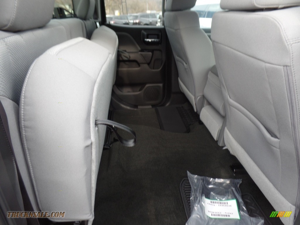 2017 Silverado 1500 Custom Double Cab 4x4 - Summit White / Dark Ash/Jet Black photo #22