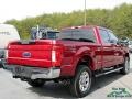 Ford F250 Super Duty Lariat Crew Cab 4x4 Ruby Red photo #5