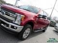 Ford F250 Super Duty Lariat Crew Cab 4x4 Ruby Red photo #37