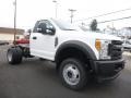 Ford F450 Super Duty XL Regular Cab 4x4 Chassis Oxford White photo #3