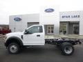 Ford F450 Super Duty XL Regular Cab 4x4 Chassis Oxford White photo #11