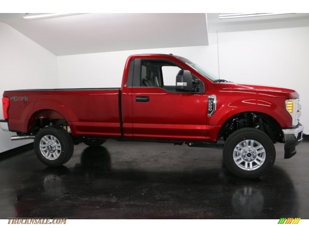 2017 Ford F250 Super Duty XLT Regular Cab 4x4 in Ruby Red for sale
