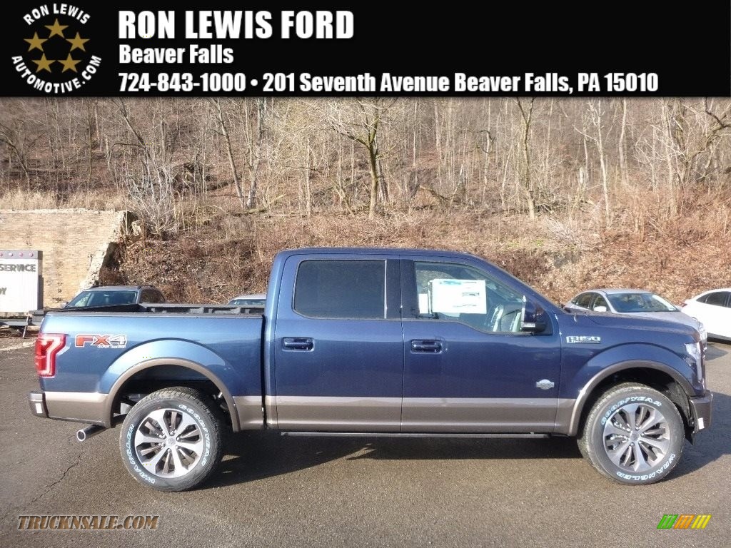Blue Jeans / King Ranch Java Ford F150 King Ranch SuperCrew 4x4