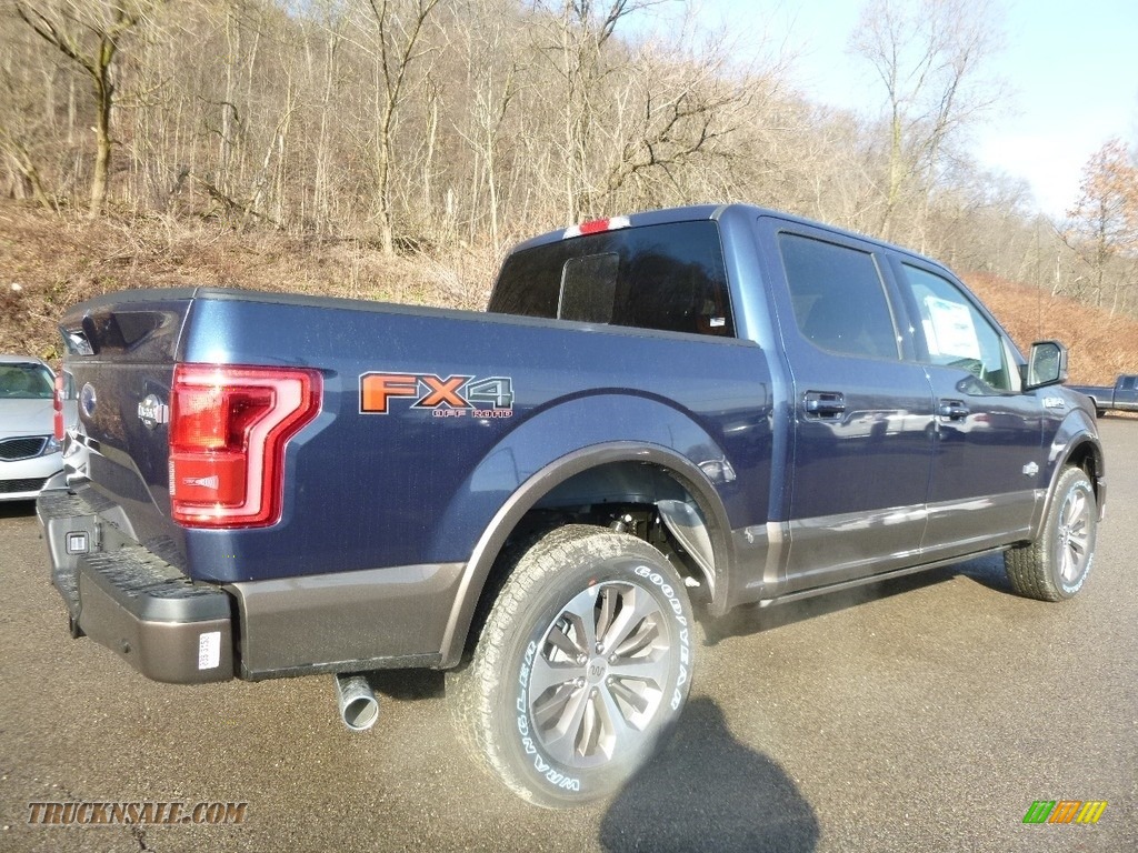 2017 F150 King Ranch SuperCrew 4x4 - Blue Jeans / King Ranch Java photo #2
